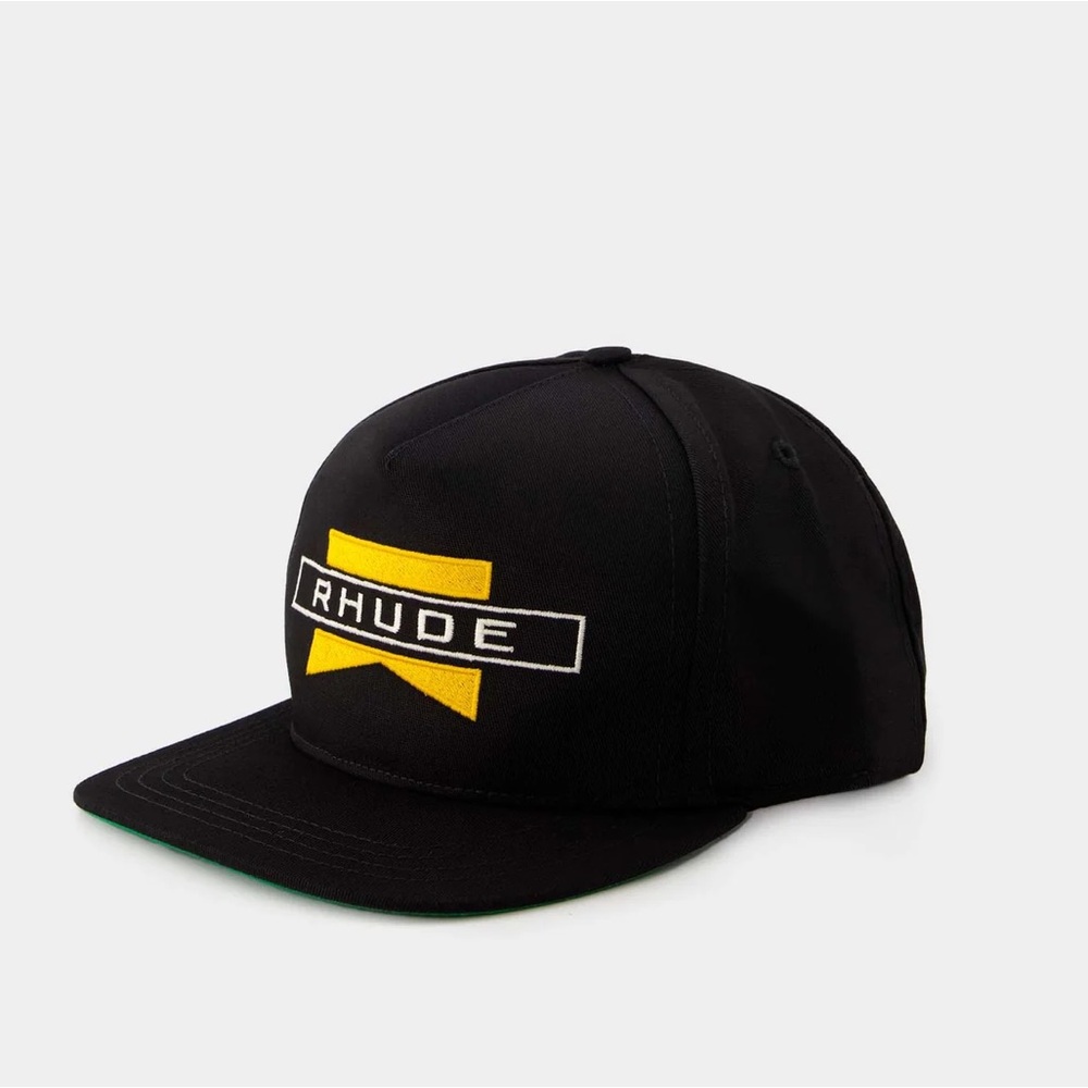 Rhude Black Chevron Hat